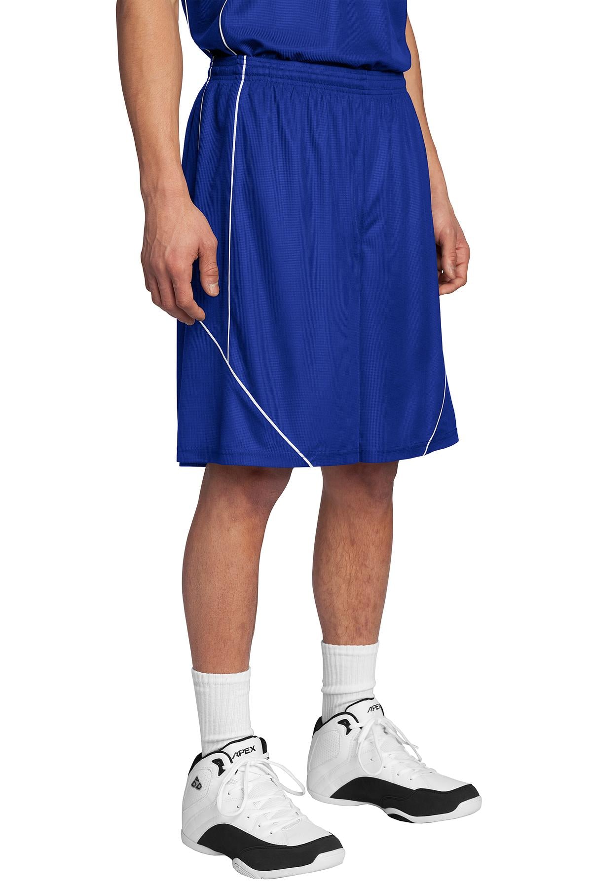 Sport-Tek® PosiCharge® Mesh Reversible Spliced Short. T565