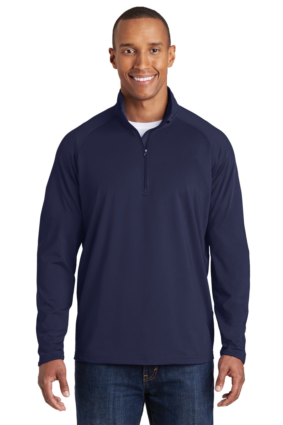 Sport-Tek® Tall Sport-Wick® Stretch 1/4-Zip Pullover. TST850