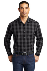 Port Authority ® Everyday Plaid Shirt. W670