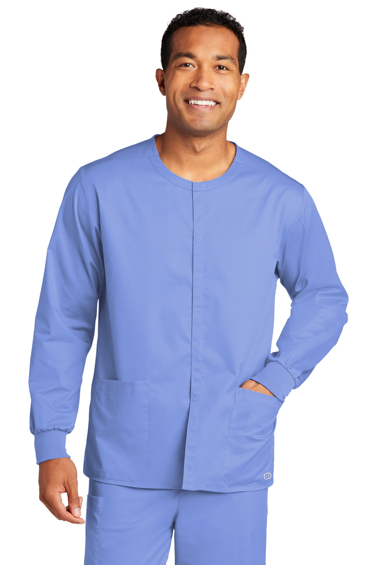 Wink™ Unisex WorkFlex™ Snap-Front Scrub Jacket WW3080