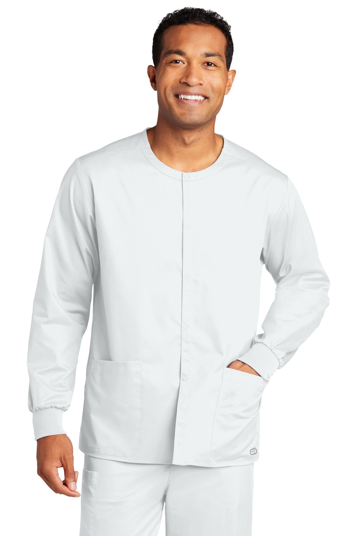 Wink™ Unisex WorkFlex™ Snap-Front Scrub Jacket WW3080