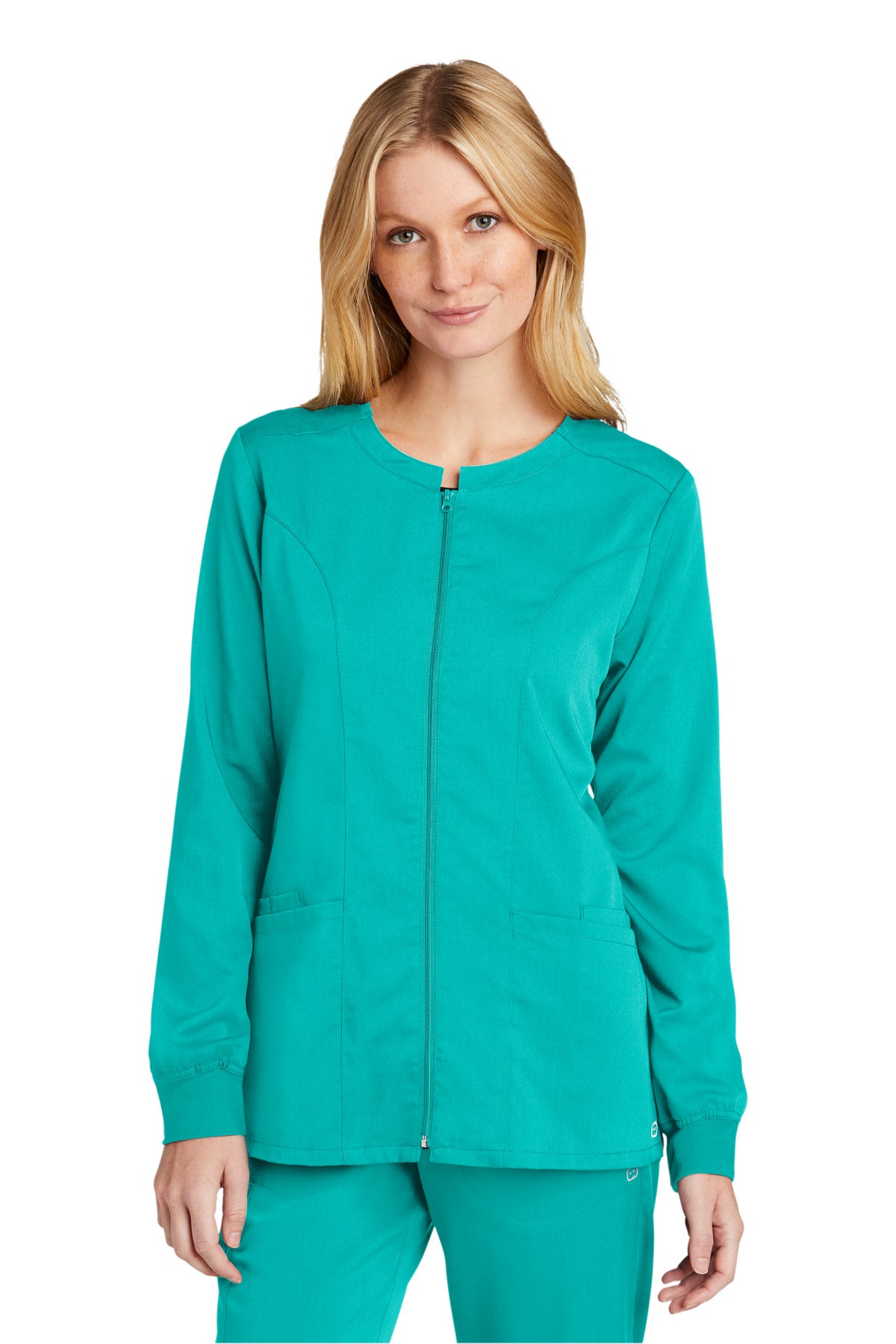 Wink™ Women's Premiere Flex™ Full-Zip Scrub Jacket WW4088