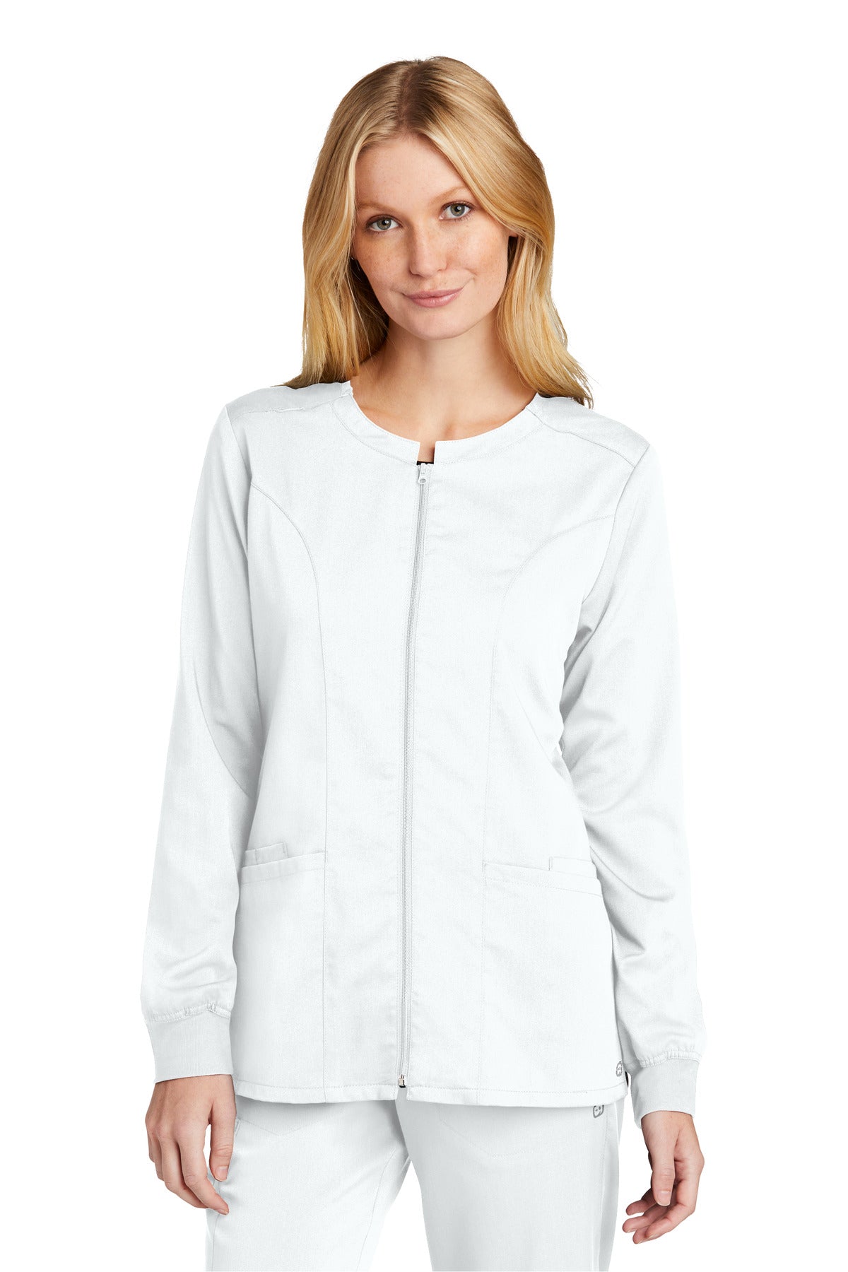 Wink™ Women's Premiere Flex™ Full-Zip Scrub Jacket WW4088