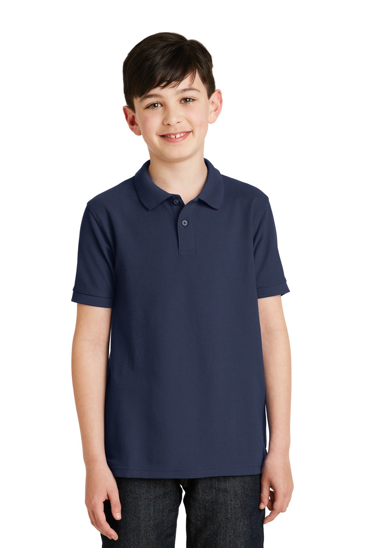 Port Authority® Youth Silk Touch™ Polo.  Y500