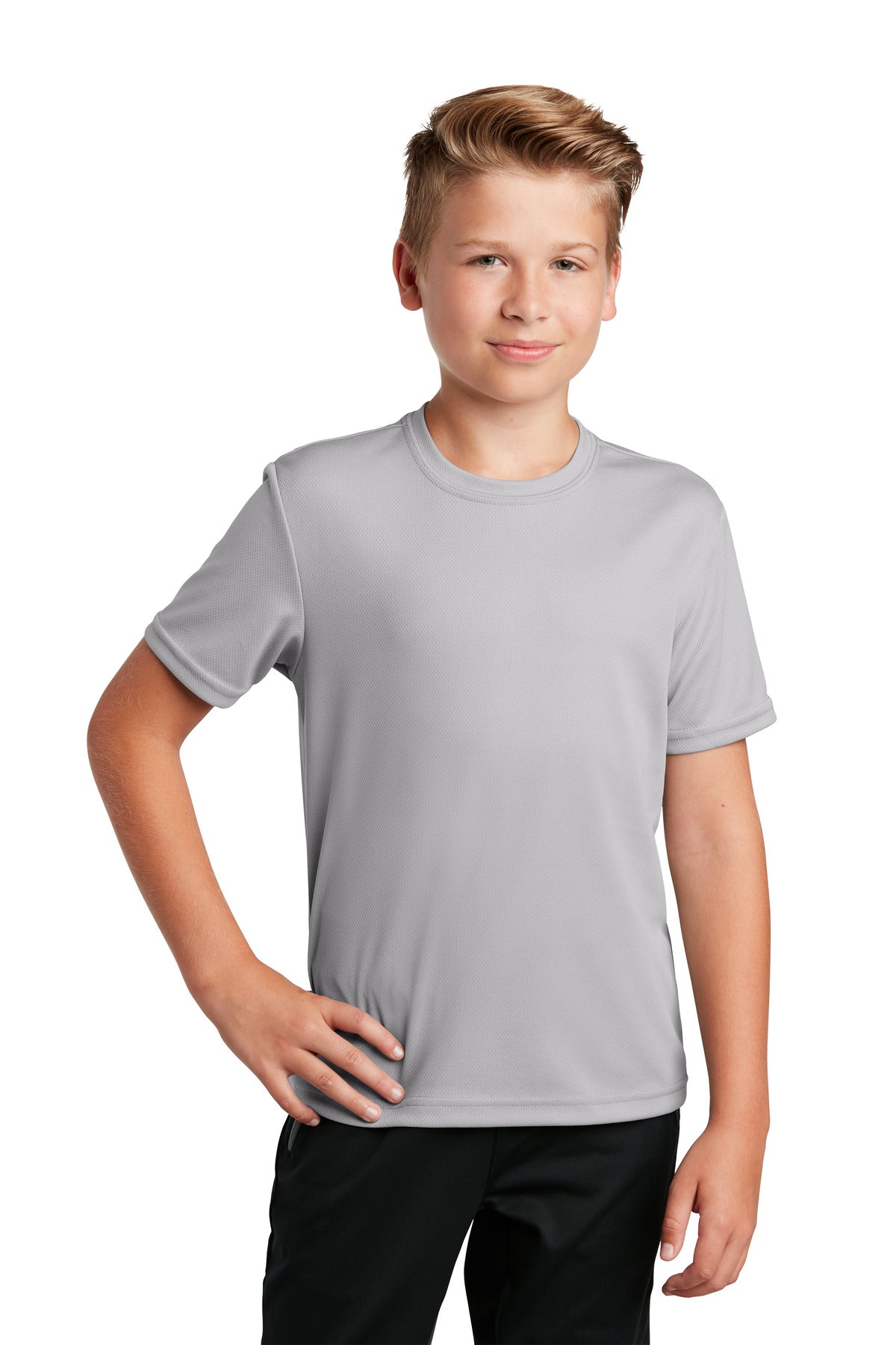 Sport-Tek® Youth PosiCharge® RacerMesh® Tee. YST340