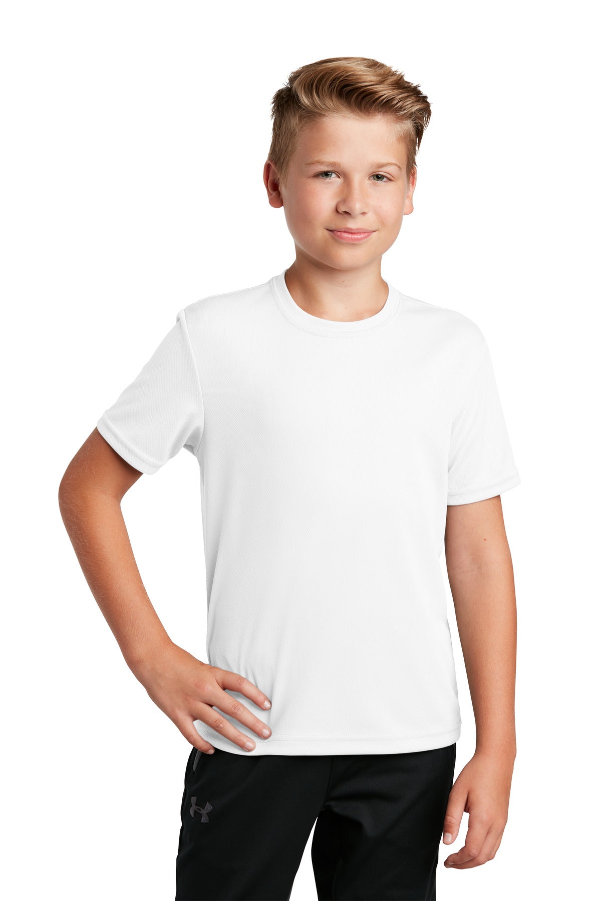 Sport-Tek® Youth PosiCharge® RacerMesh® Tee. YST340