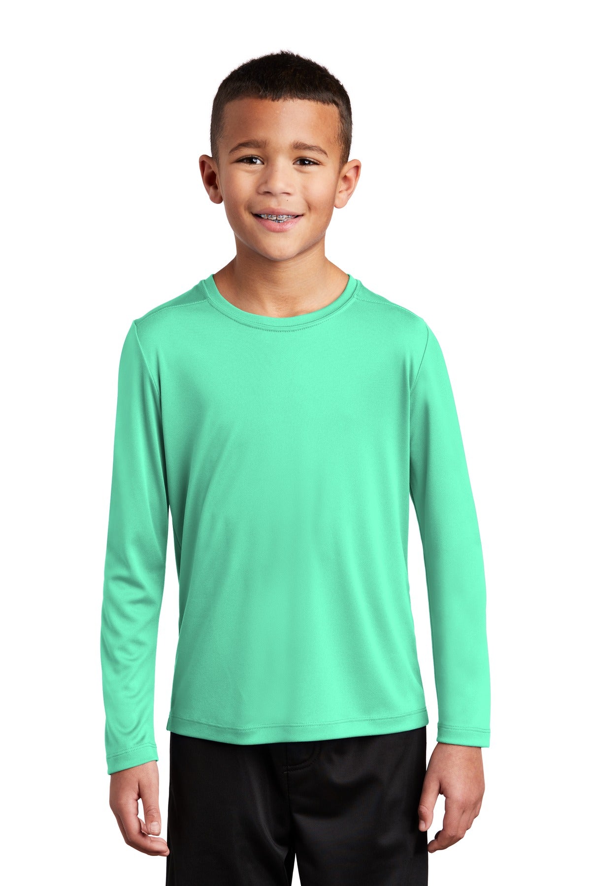 Sport-Tek ® Youth Posi-UV® Pro Long Sleeve Tee. YST420LS