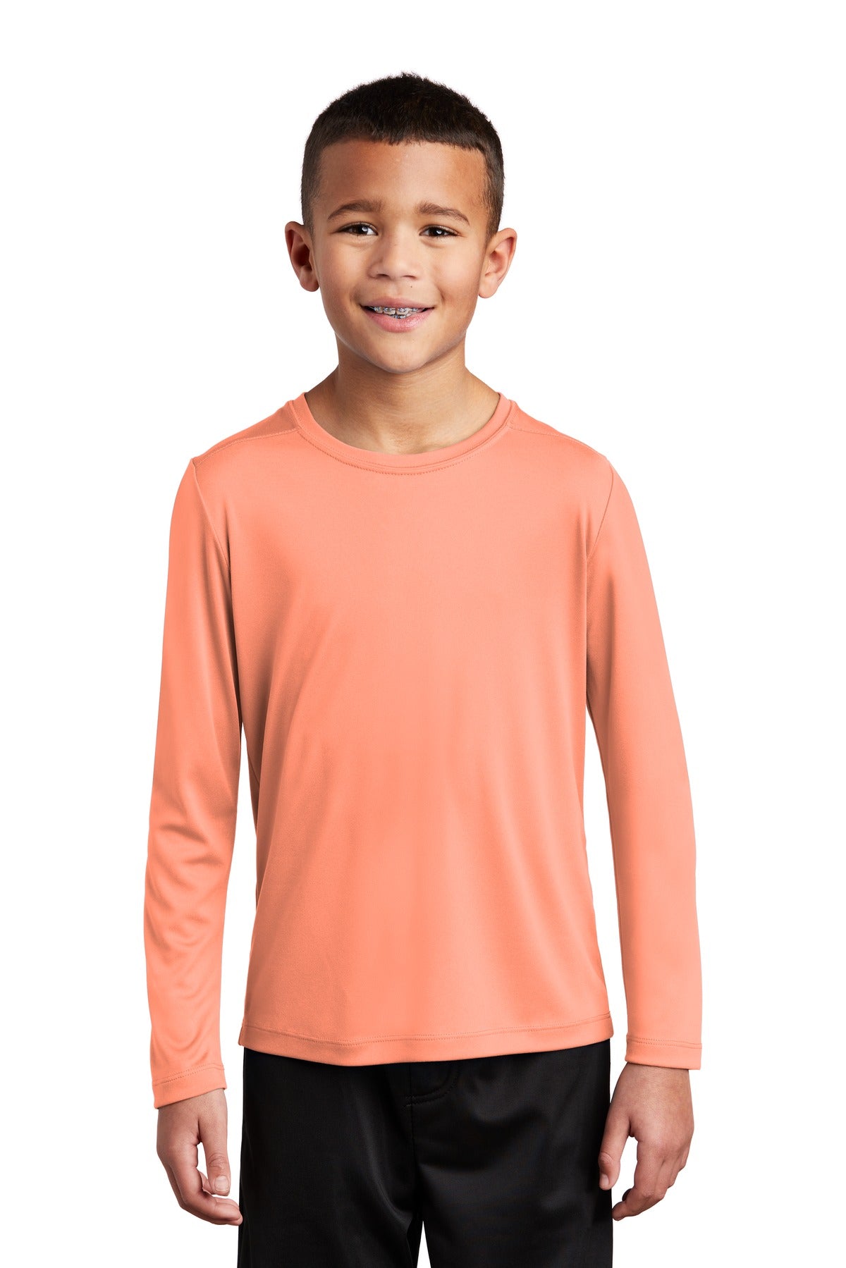 Sport-Tek ® Youth Posi-UV® Pro Long Sleeve Tee. YST420LS