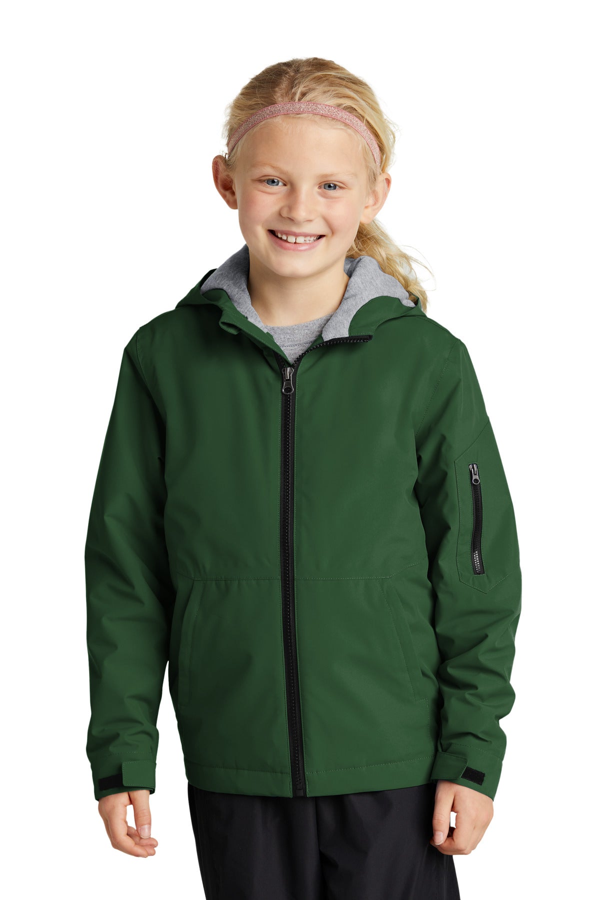 Sport-Tek® Youth Waterproof Insulated Jacket YST56